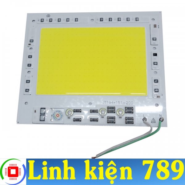 Chip LED COB siêu sáng 220V  200W sáng trắng 